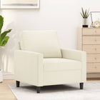 Fauteuil Fluweel Kleurig 60 cm Crème