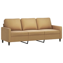 Driezitsbank Fluweel 180 cm Bruin