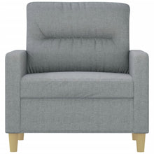 Fauteuil Stof 60 cm Lichtgrijs