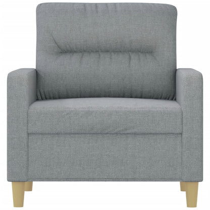 Fauteuil Stof 60 cm Lichtgrijs