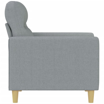 Fauteuil Stof 60 cm Lichtgrijs