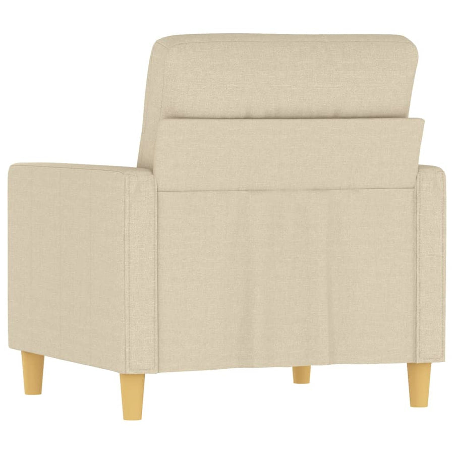 Fauteuil Stof Kleurig 60 cm Crème