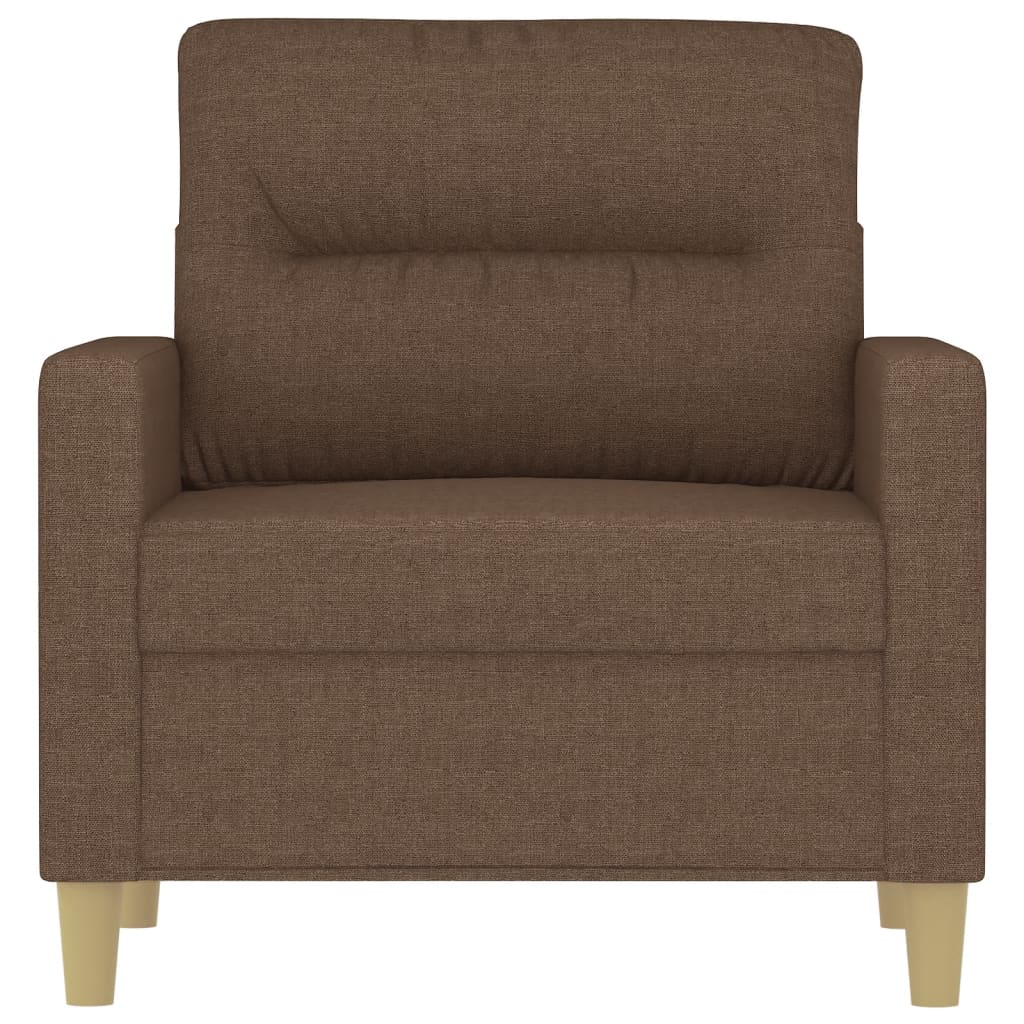 Fauteuil Stof 60 cm Bruin