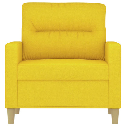Fauteuil Stof 60 cm Lichtgeel