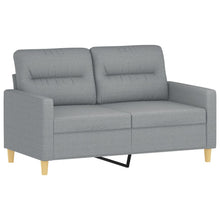 Tweezitsbank Stof 120 cm Lichtgrijs