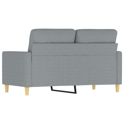 Tweezitsbank Stof 120 cm Lichtgrijs