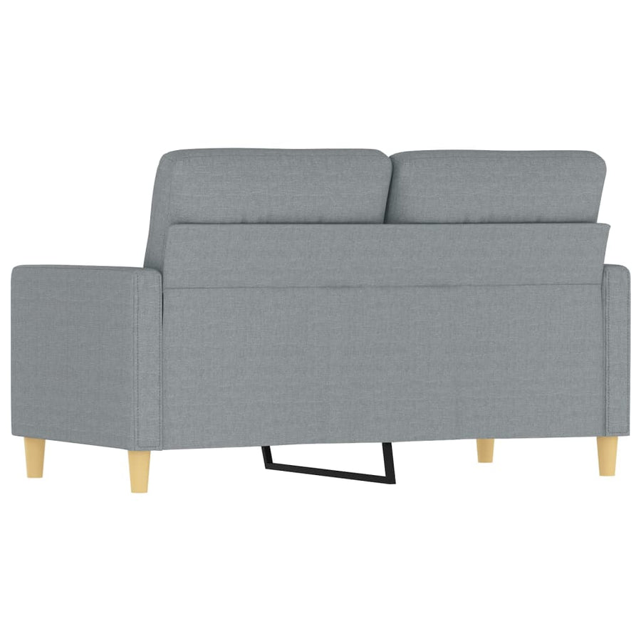 Tweezitsbank Stof 120 cm Lichtgrijs