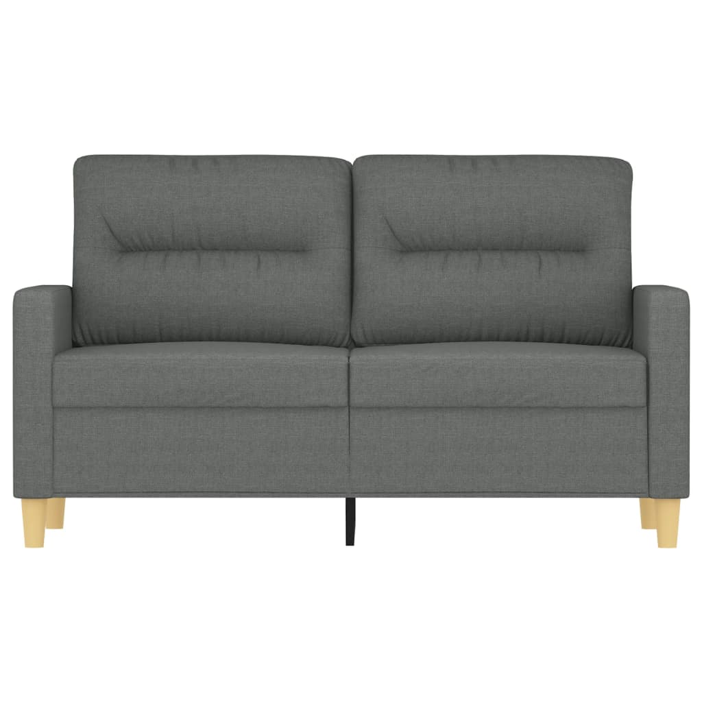 Tweezitsbank Stof 120 cm Donkergrijs