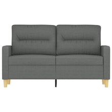 Tweezitsbank Stof 120 cm Donkergrijs