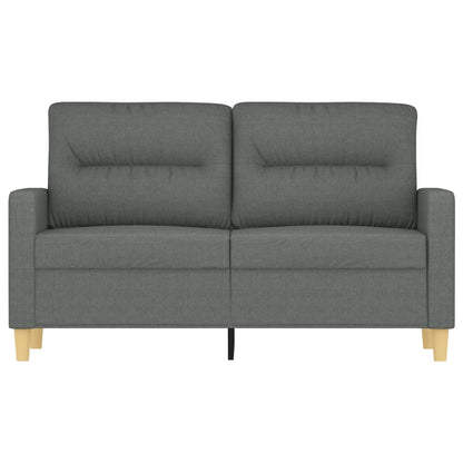 Tweezitsbank Stof 120 cm Donkergrijs
