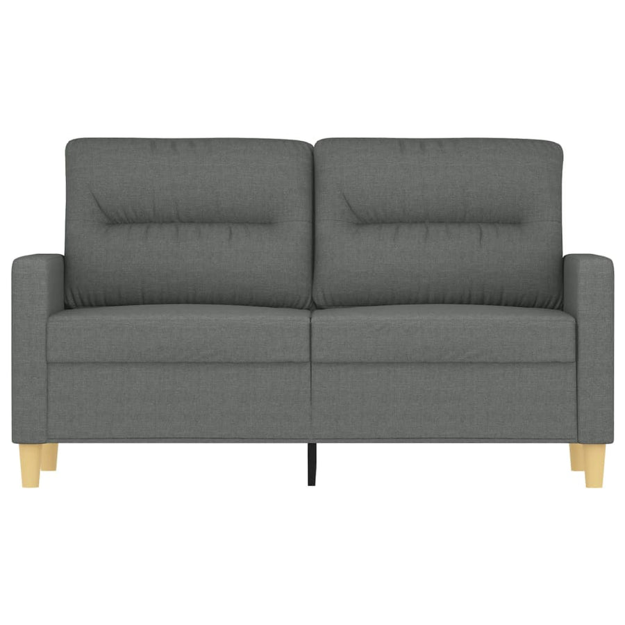 Tweezitsbank Stof 120 cm Donkergrijs