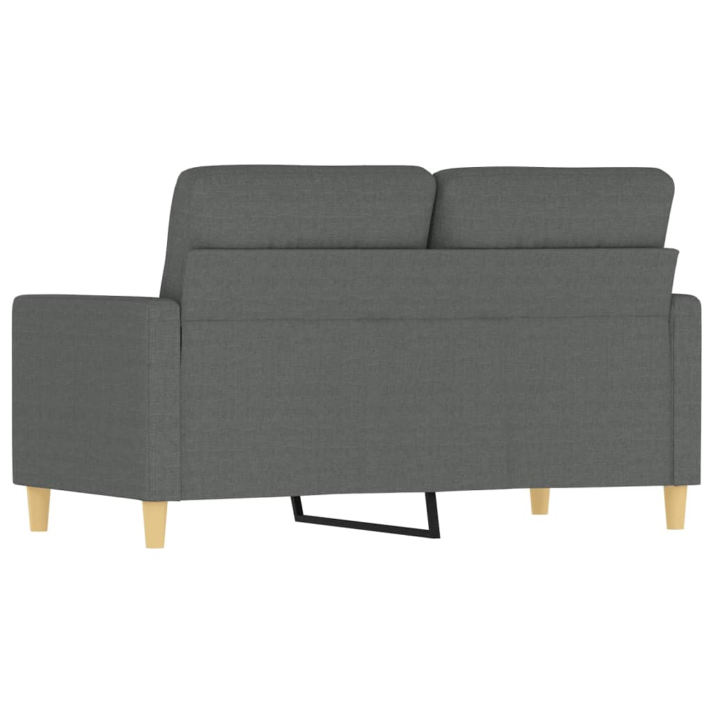 Tweezitsbank Stof 120 cm Donkergrijs