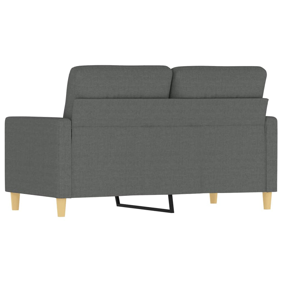 Tweezitsbank Stof 120 cm Donkergrijs