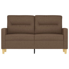 Tweezitsbank Stof 120 cm Bruin