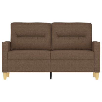Tweezitsbank Stof 120 cm Bruin