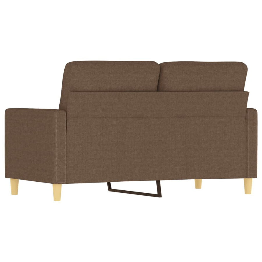 Tweezitsbank Stof 120 cm Bruin