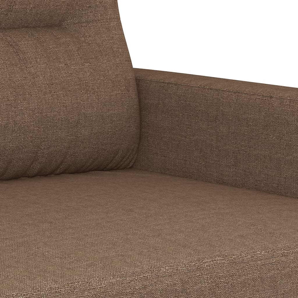 Tweezitsbank Stof 120 cm Bruin