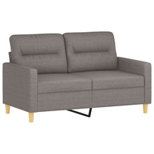 Tweezitsbank Stof 120 cm Taupe