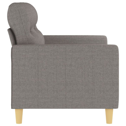 Tweezitsbank Stof 120 cm Taupe