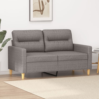Tweezitsbank Stof 120 cm Taupe