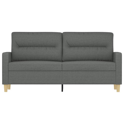 Tweezitsbank Stof 140 cm Donkergrijs