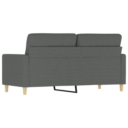 Tweezitsbank Stof 140 cm Donkergrijs