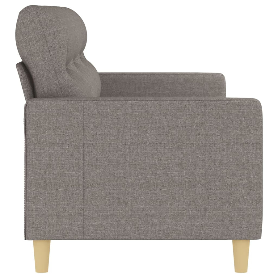 Driezitsbank Stof 180 cm Taupe