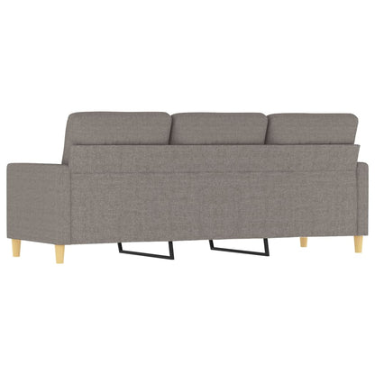 Driezitsbank Stof 180 cm Taupe