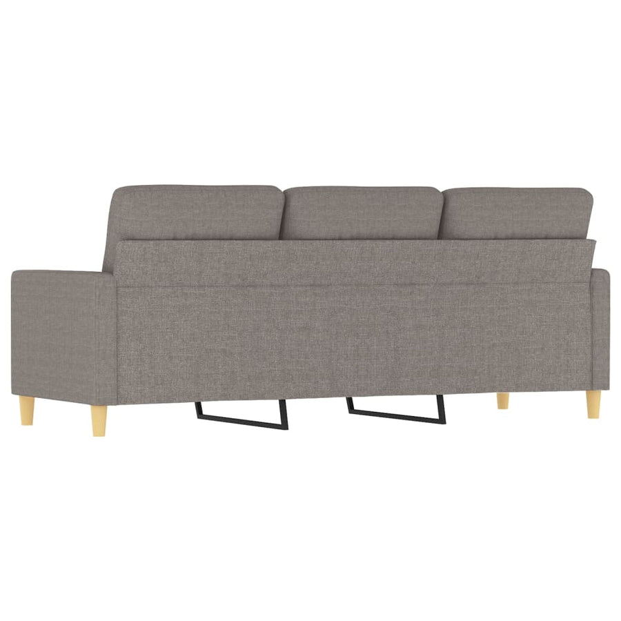 Driezitsbank Stof 180 cm Taupe