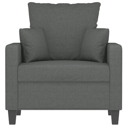 Fauteuil Stof 60 cm Donkergrijs