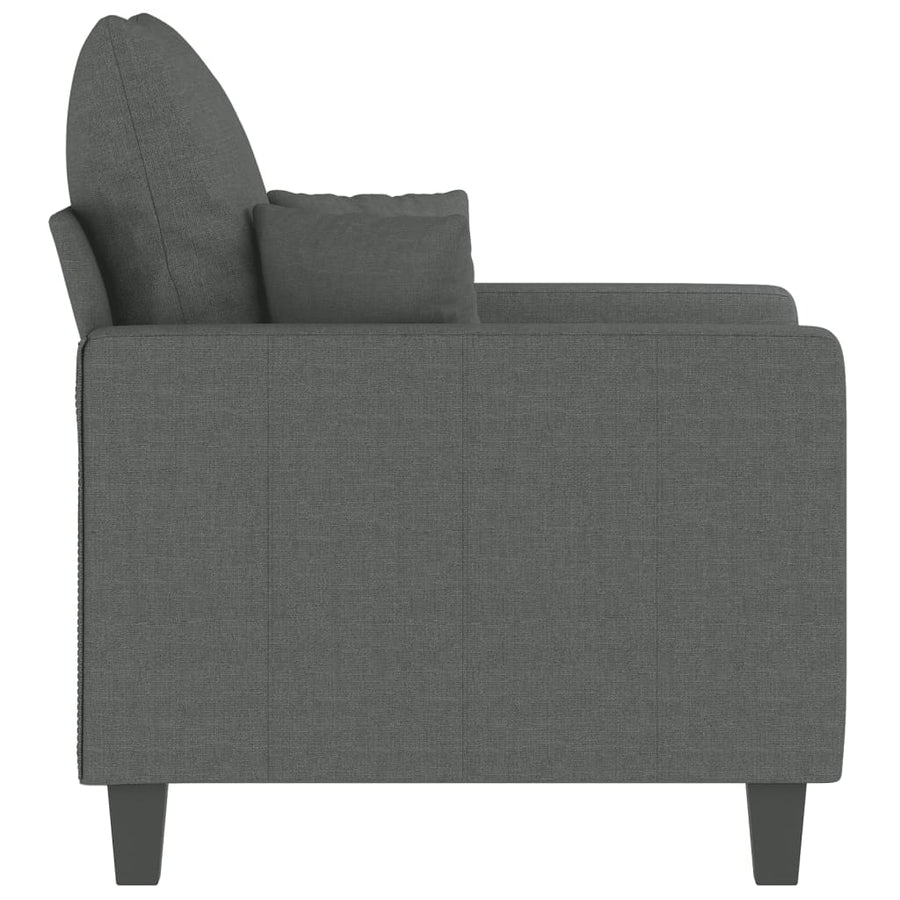 Fauteuil Stof 60 cm Donkergrijs