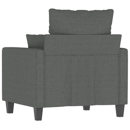 Fauteuil Stof 60 cm Donkergrijs