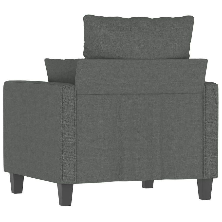 Fauteuil Stof 60 cm Donkergrijs