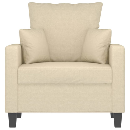 Fauteuil Stof Kleurig 60 cm Crème