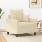 Fauteuil Stof Kleurig 60 cm Crème