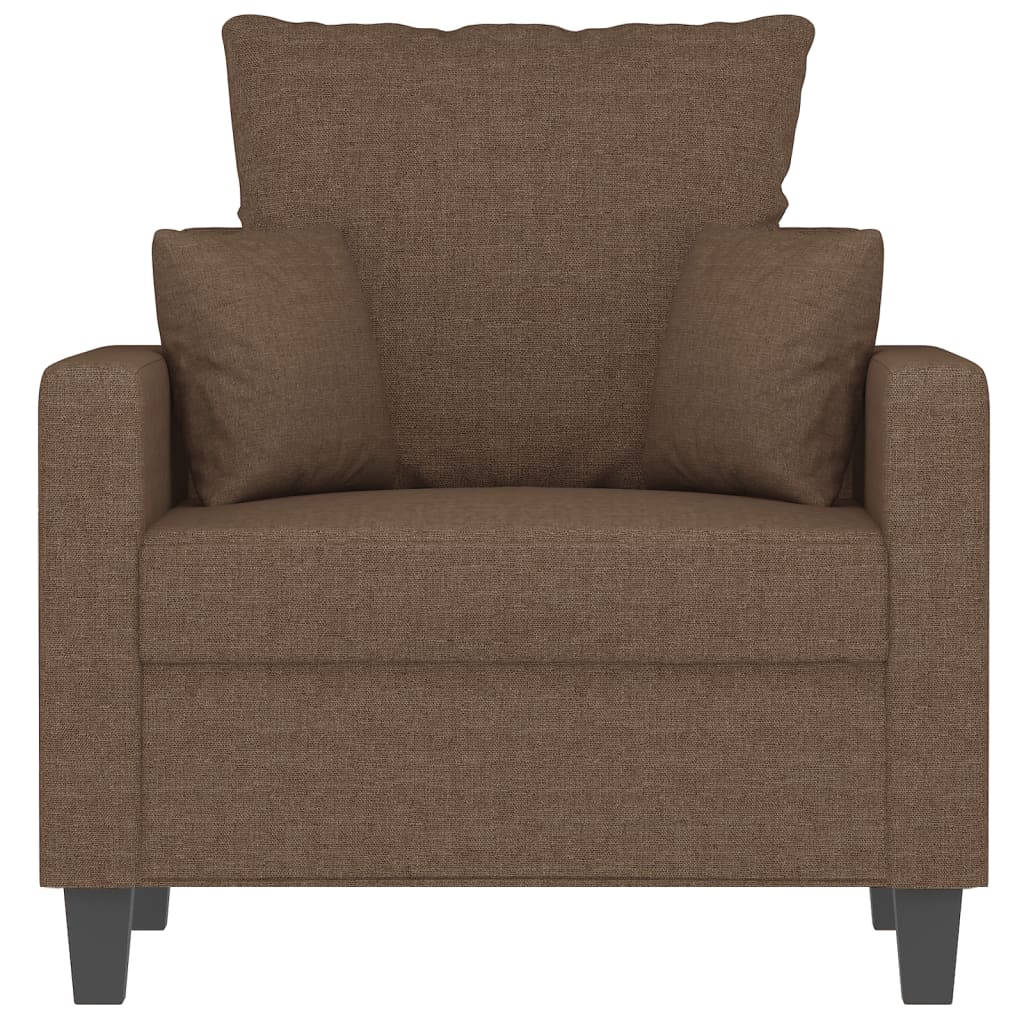 Fauteuil Stof 60 cm Bruin