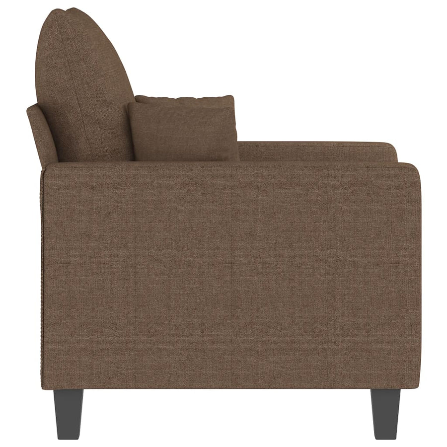 Fauteuil Stof 60 cm Bruin