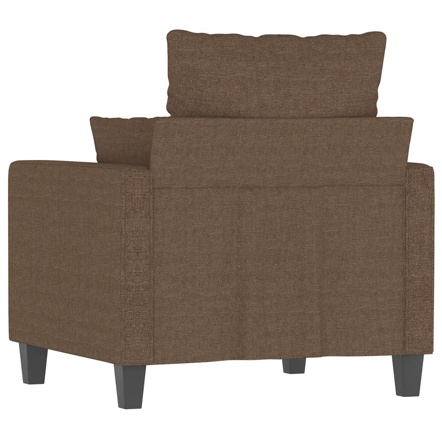 Fauteuil Stof 60 cm Bruin