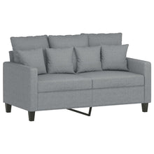 Tweezitsbank Stof 120 cm Lichtgrijs