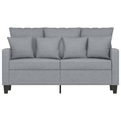 Tweezitsbank Stof 120 cm Lichtgrijs