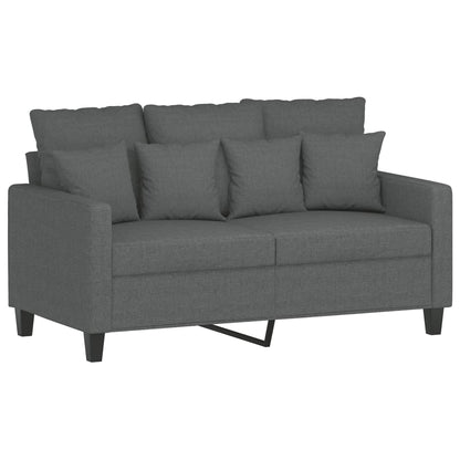 Tweezitsbank Stof 120 cm Donkergrijs