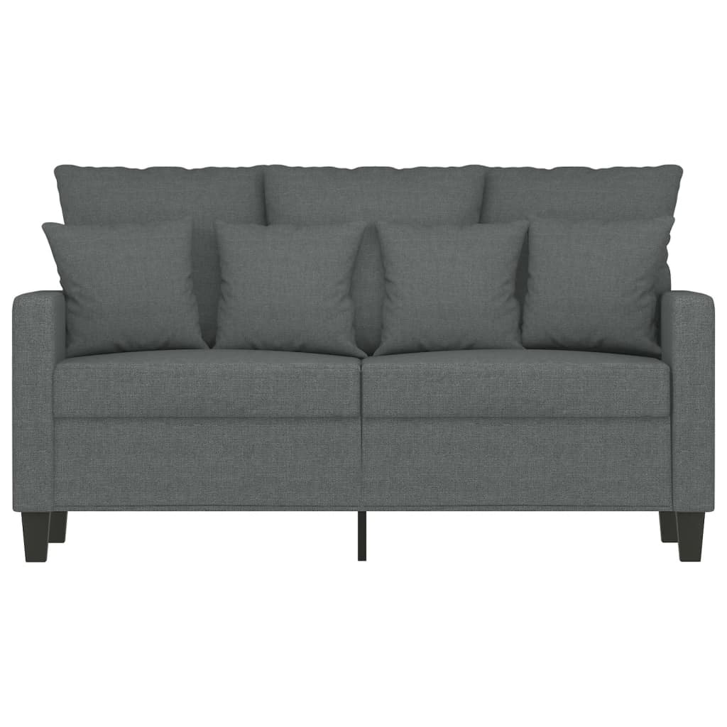 Tweezitsbank Stof 120 cm Donkergrijs