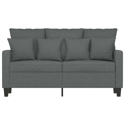Tweezitsbank Stof 120 cm Donkergrijs