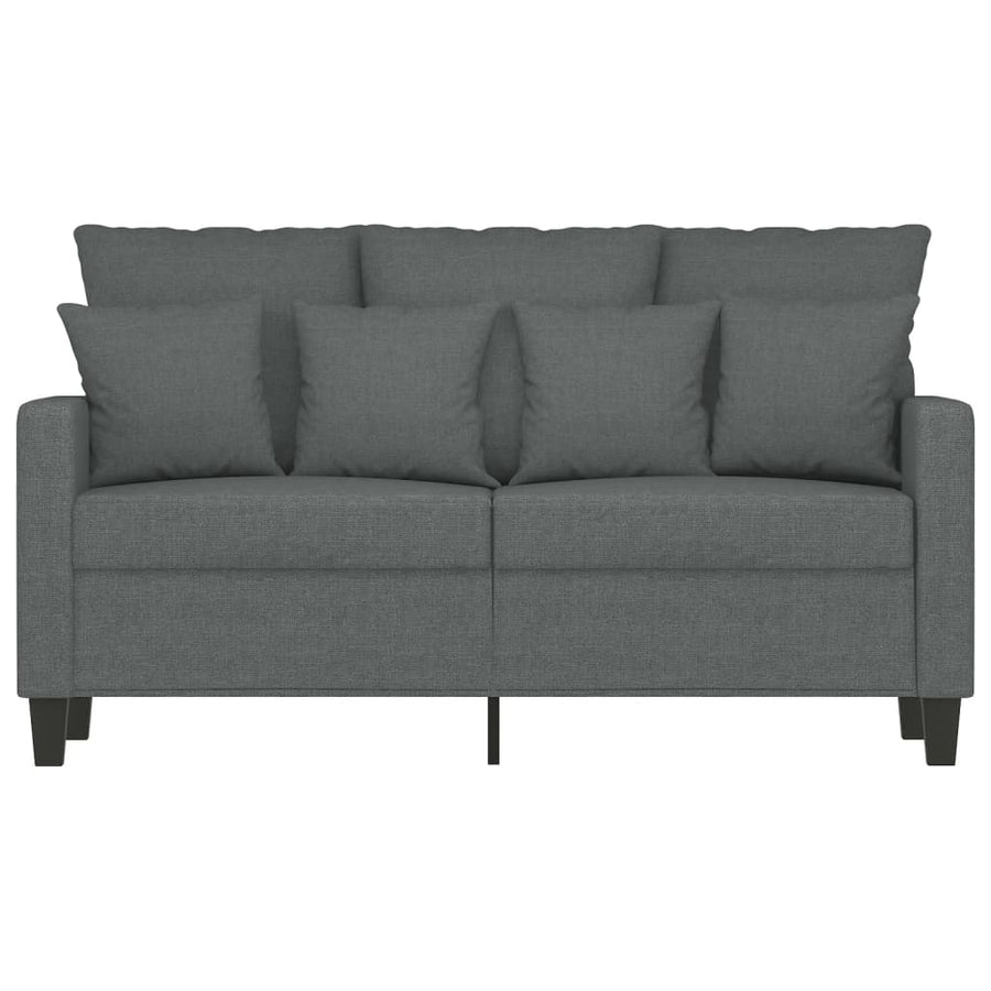 Tweezitsbank Stof 120 cm Donkergrijs