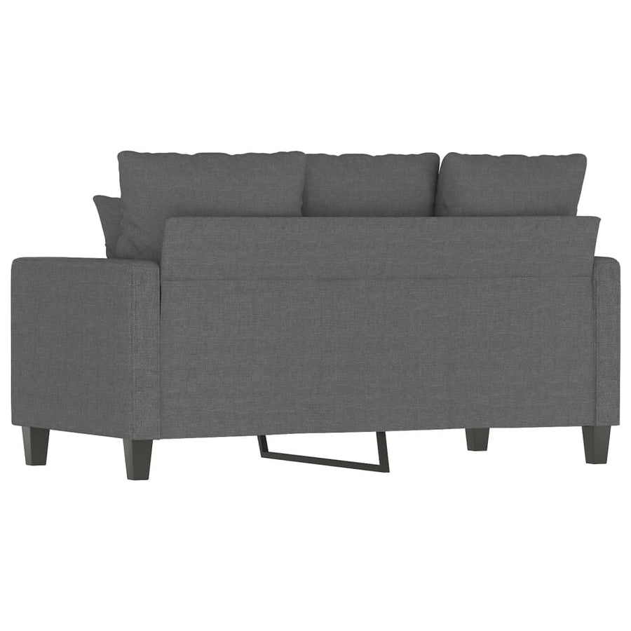 Tweezitsbank Stof 120 cm Donkergrijs