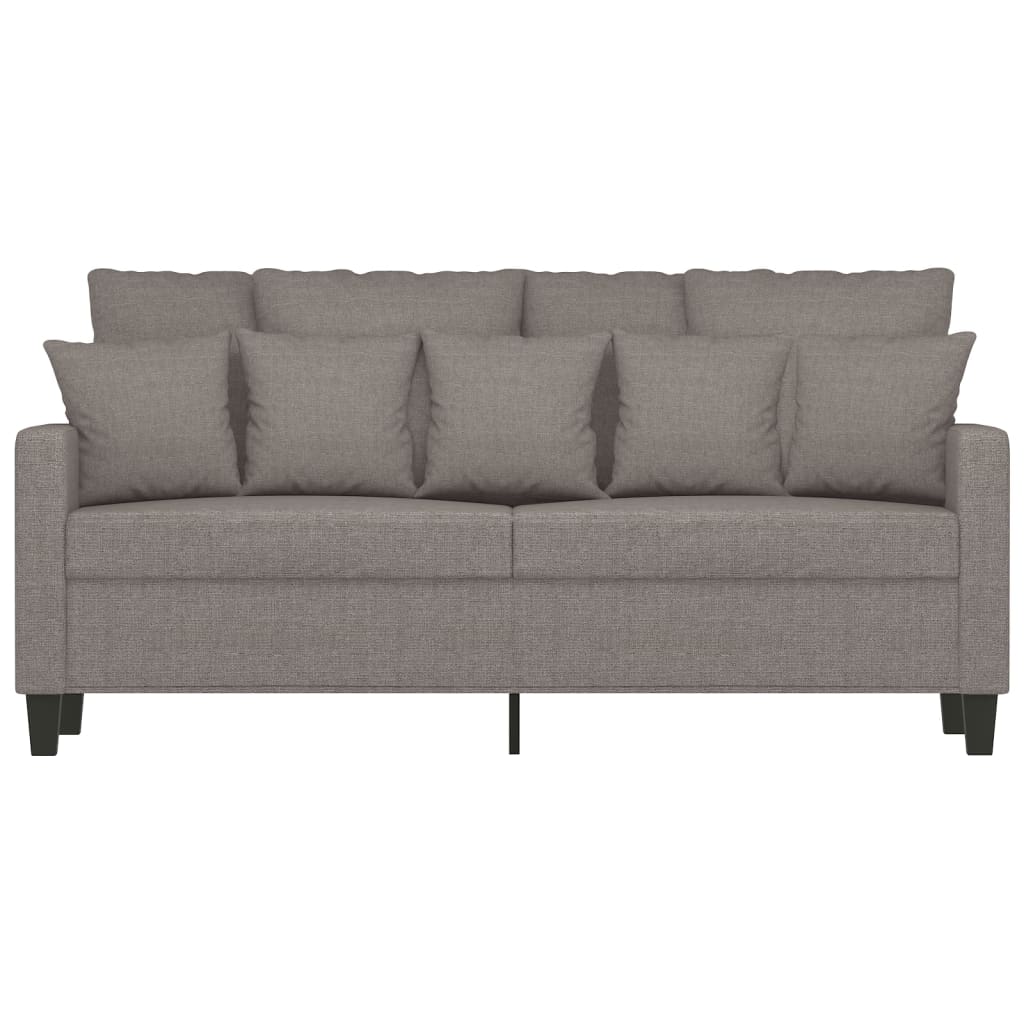 Tweezitsbank Stof 140 cm Taupe