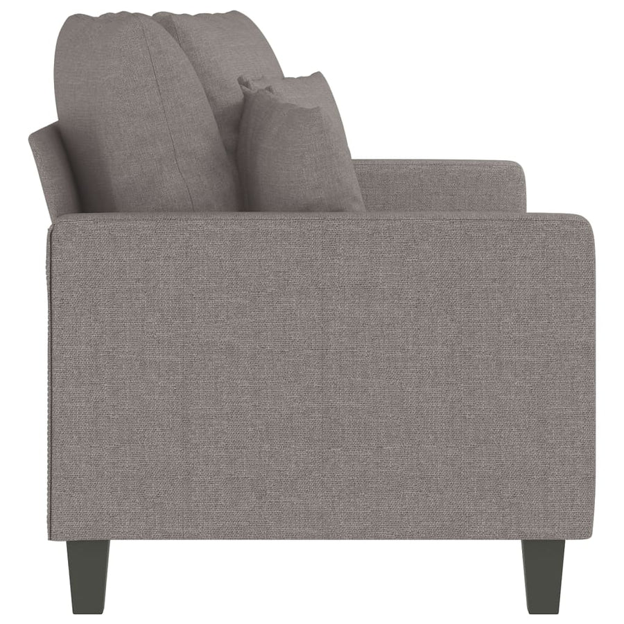 Tweezitsbank Stof 140 cm Taupe