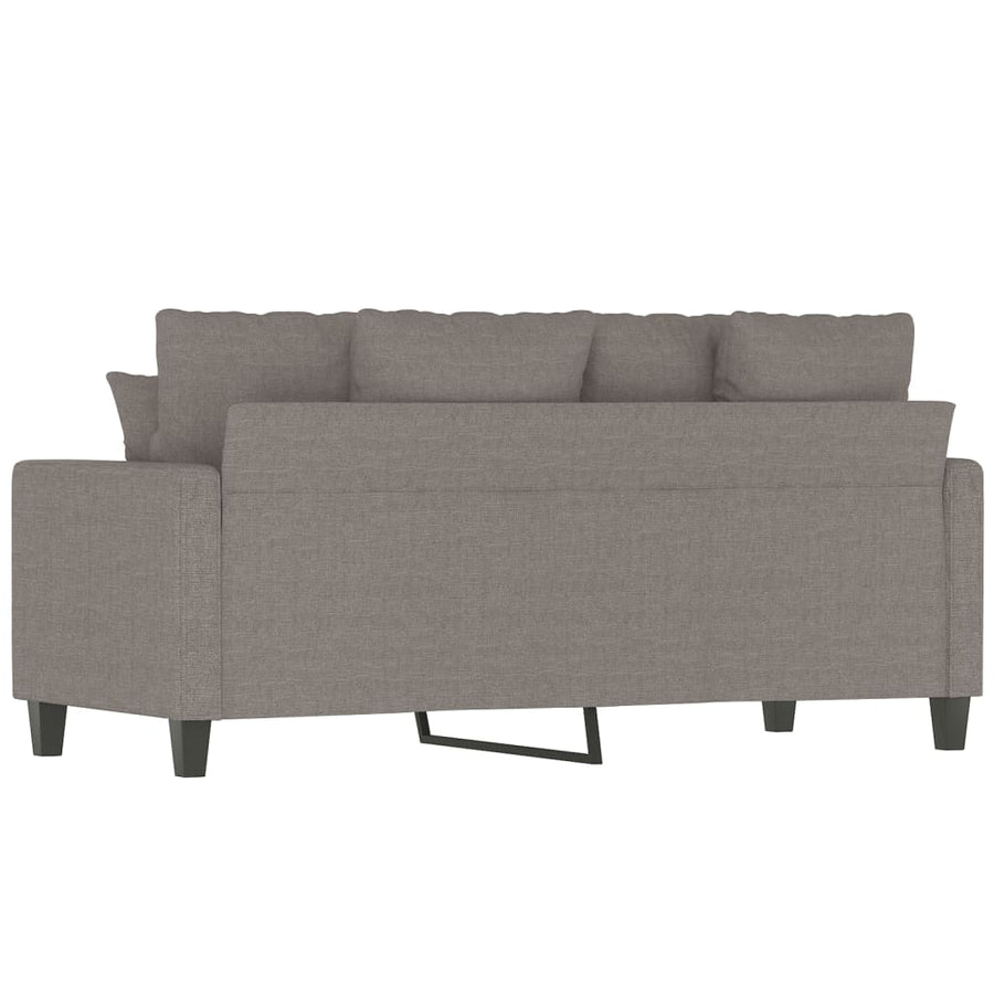 Tweezitsbank Stof 140 cm Taupe