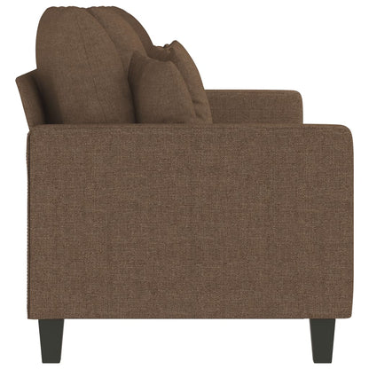 Driezitsbank Stof 180 cm Bruin
