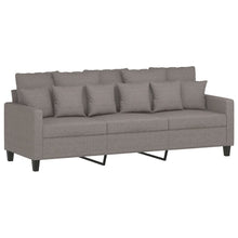 Driezitsbank Stof 180 cm Taupe
